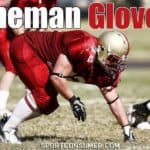 football lineman gloves