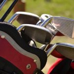 set of golf clubs