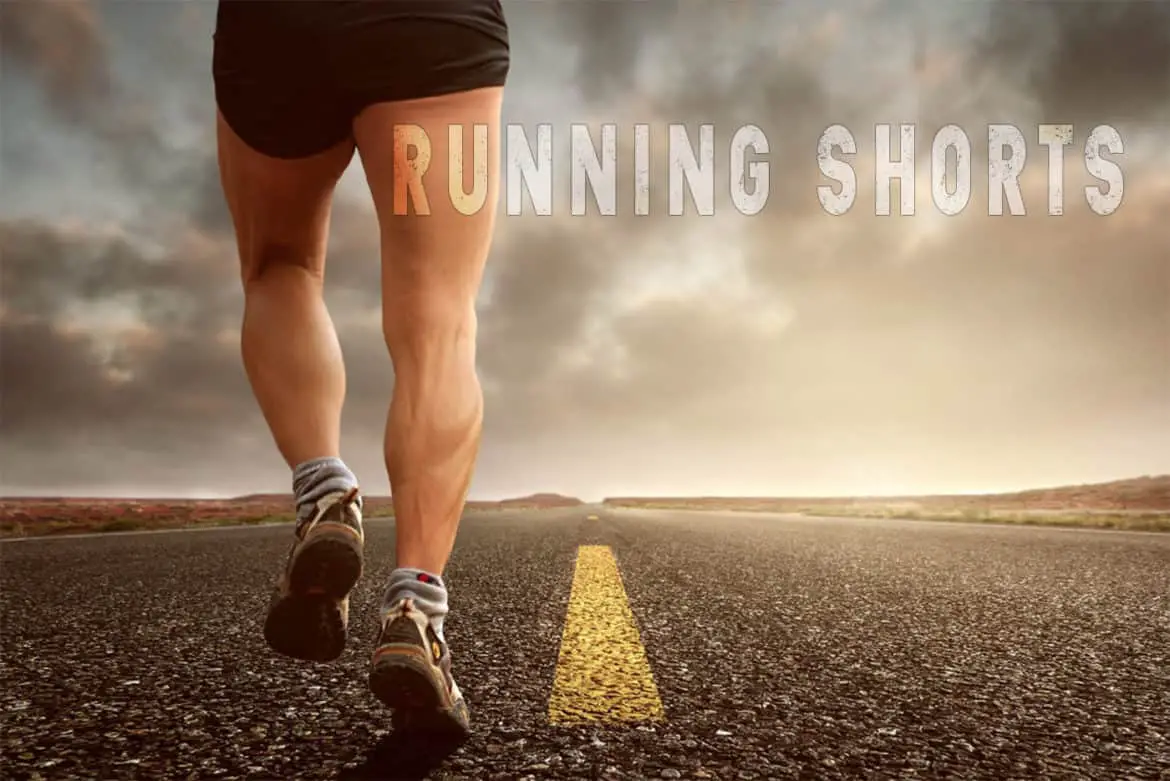 running shoes and legs